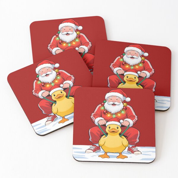 Item preview, Santa Claus riding a duck designed and sold by Kamoufleur.