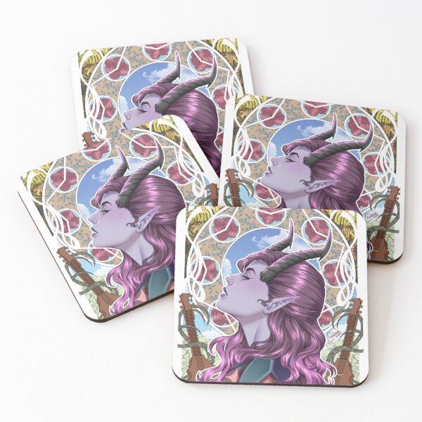 Item preview, Art Nouveau Alfira from Baldur's Gate 3 designed and sold by Chairae Art.