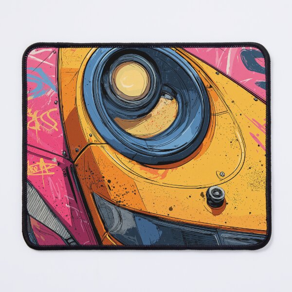 Item preview, Graffiti sports car illustration designed and sold by PixelPack Design.