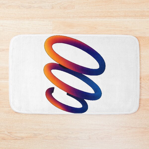 Item preview, Neon Spiral Glow T-Shirt – Futuristic Gradient Loop Streetwear Art designed and sold by KDesignCrafts.