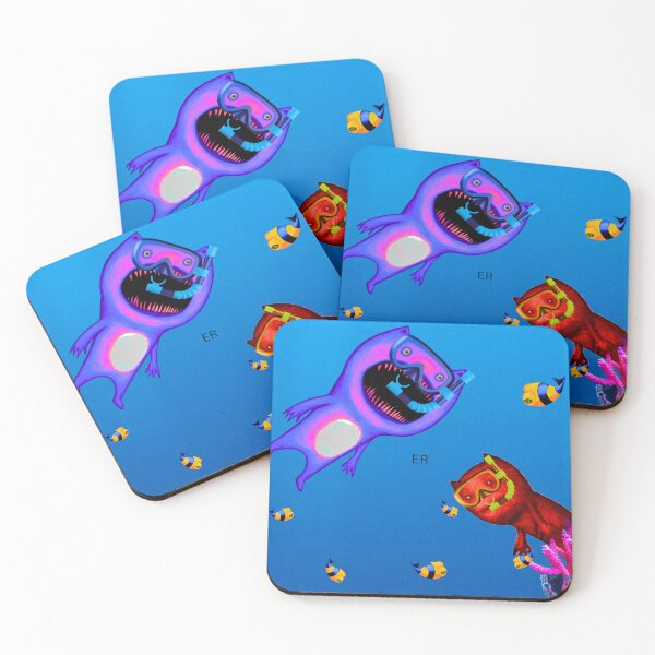 Item preview, SCUBA DIVING MONSTERS designed and sold by GroombridgeDesigns.