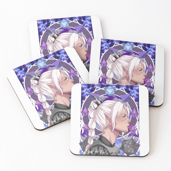 Item preview, Art Nouveau Shadowheart from Baldur's Gate 3 designed and sold by Chairae Art.