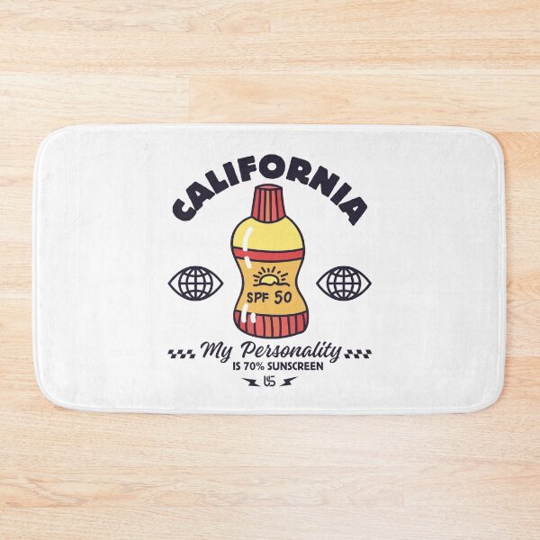 Item preview, California: my personality is 70% sunscreen designed and sold by Peerless-Prime.