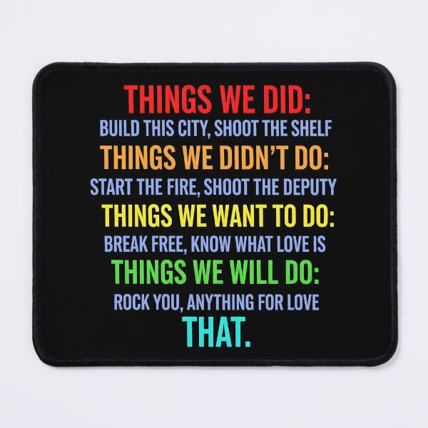 Item preview, Retro Vintage Things We Did Didn't Want Will Won't Do  designed and sold by gear-posters.