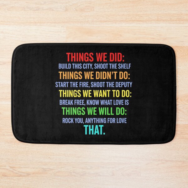 Item preview, Retro Vintage Things We Did Didn't Want Will Won't Do  designed and sold by gear-posters.