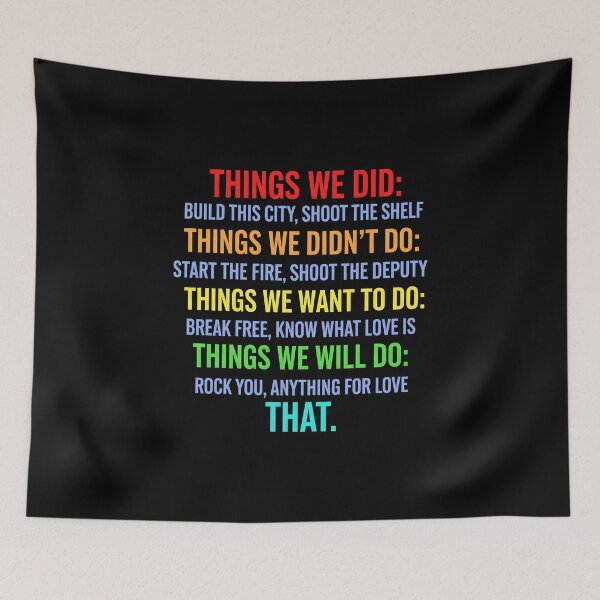 Item preview, Retro Vintage Things We Did Didn't Want Will Won't Do  designed and sold by gear-posters.