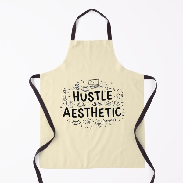 Item preview, Hustle Aesthetic - Coffee Laptop Doodle, Black and White Grind Quote designed and sold by ConfuseLab Alt.