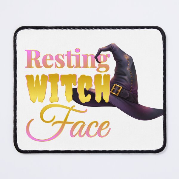 Item preview, Resting Witch Face Funny Halloween Graphic | Sarcastic Witch Hat Design designed and sold by Ananda-Apparel.