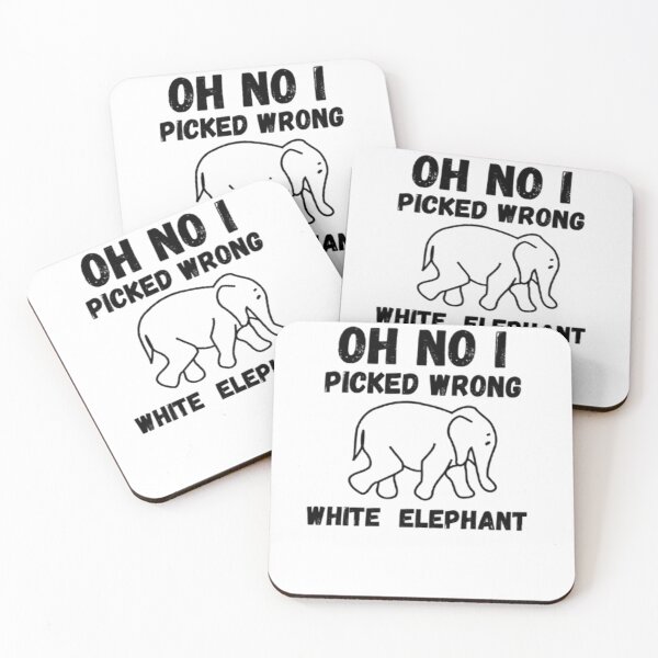Item preview, Ho No I Picked Wrong White Elephant Holiday Gift designed and sold by Thread&Fable.
