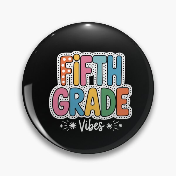 Item preview, 5Th Fifth Grade Vibes Back To School  designed and sold by NewIdeasSArt.