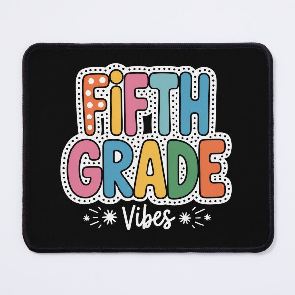 Item preview, 5Th Fifth Grade Vibes Back To School designed and sold by NewIdeasSArt.