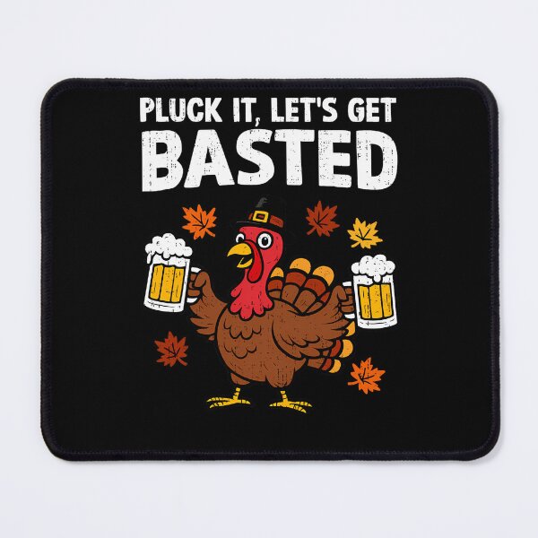 Item preview, Lets Thanksgiving Vintage Get Pluck Happy Holiday It Quote Basted designed and sold by HollyShabero.