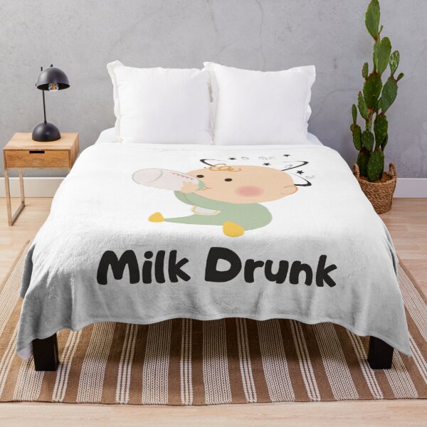 Item preview, Milk Drunk – Cute Baby Quote Design designed and sold by CielaNoir.