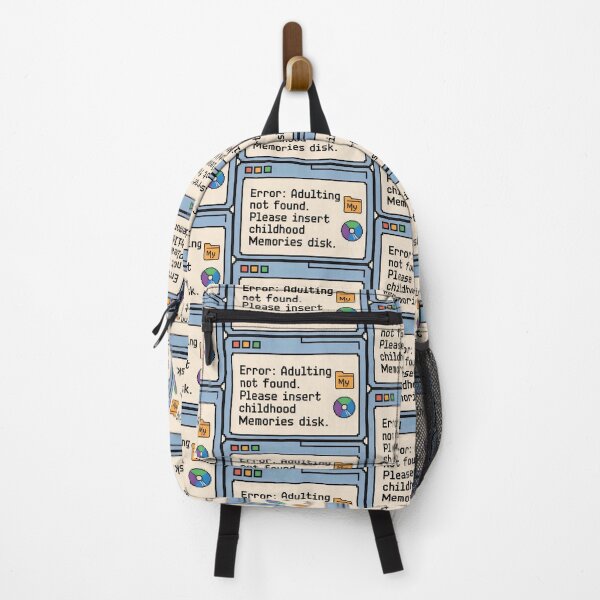 Item preview, Error Adulting Not Found Pixel Art Design designed and sold by SplashTastic.