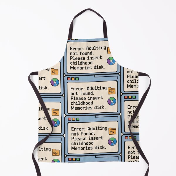 Item preview, Error Adulting Not Found Pixel Art Design designed and sold by SplashTastic.