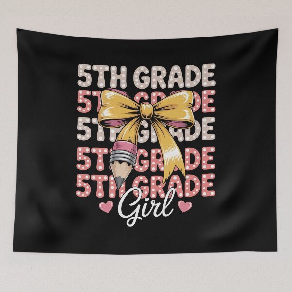 Item preview, Coquette 5Th Grade First Day Of Back To School designed and sold by TorjeARTStore.
