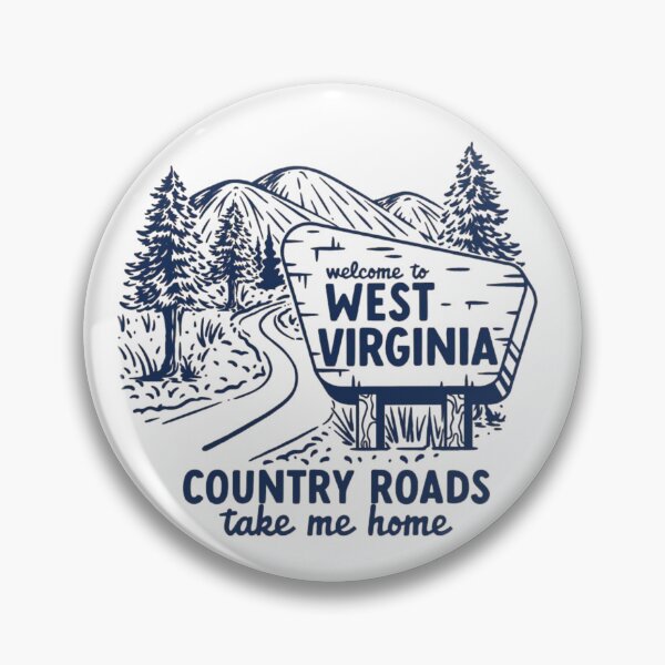 Artikelvorschau, West Virginia Landstraßen Berg entworfen und verkauft von Oniyasha.