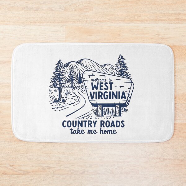Item preview, West Virginia Country Roads Mountain designed and sold by Oniyasha.