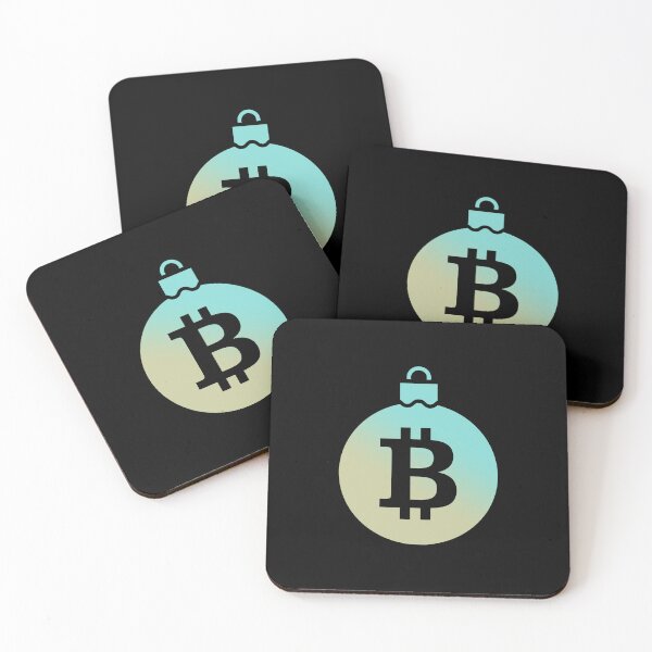 Item preview, Bitcoin Christmas Ornament Crypto Design Psychedelic designed and sold by CyberRex.