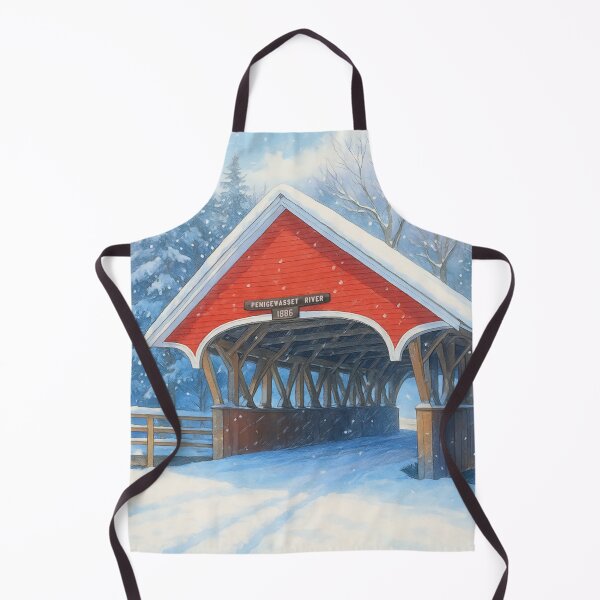 Item preview, The Historic Flume Covered Bridge designed and sold by Takeda-art.