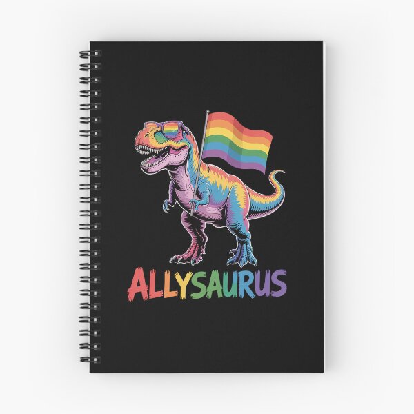 Item preview, Allysaurus Ally Lgbtq Pride Dinosaur designed and sold by NewIdeasSArt.