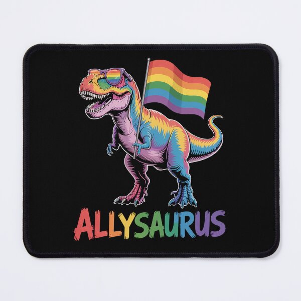 Item preview, Allysaurus Ally Lgbtq Pride Dinosaur designed and sold by NewIdeasSArt.