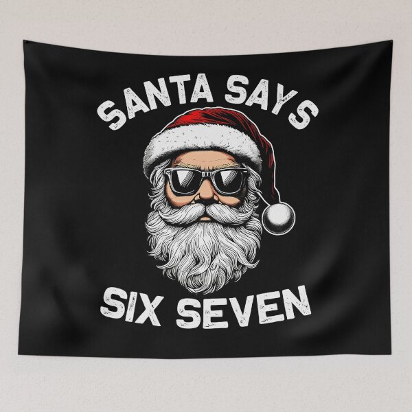 Item preview, Claus Seven Says Retro Santa Happy Santa Six Bruh Holiday designed and sold by ChadnoSmith.