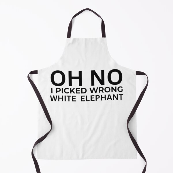 Item preview, Ho No I Picked Wrong White Elephant Holiday Gift designed and sold by Thread&Fable.