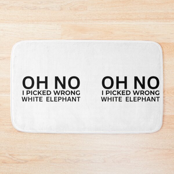 Item preview, Ho No I Picked Wrong White Elephant Holiday Gift designed and sold by Thread&Fable.