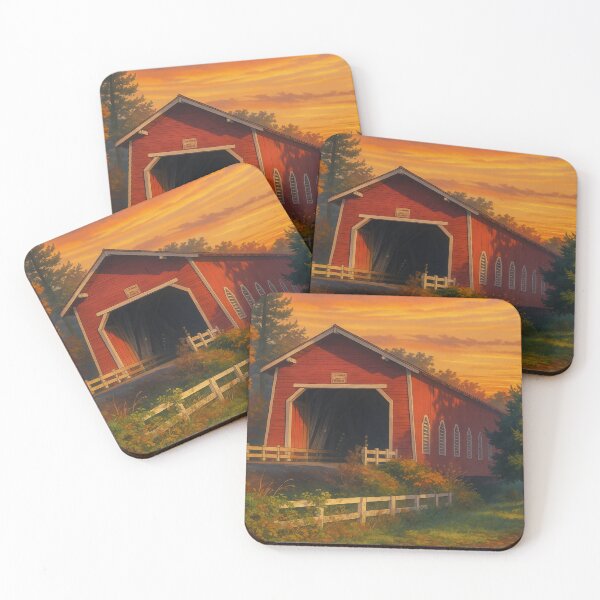 Item preview, The Historic Shimanek Covered Bridge designed and sold by Takeda-art.