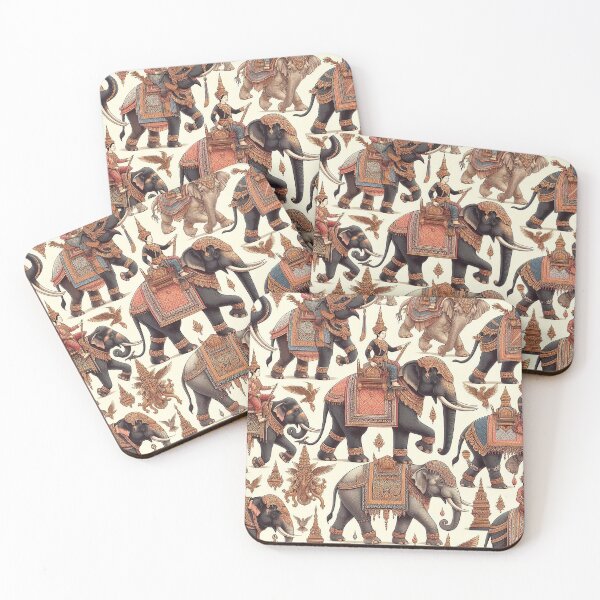 Item preview, The Charm of Elephants & Thai Motifs designed and sold by Vanich-Panich.