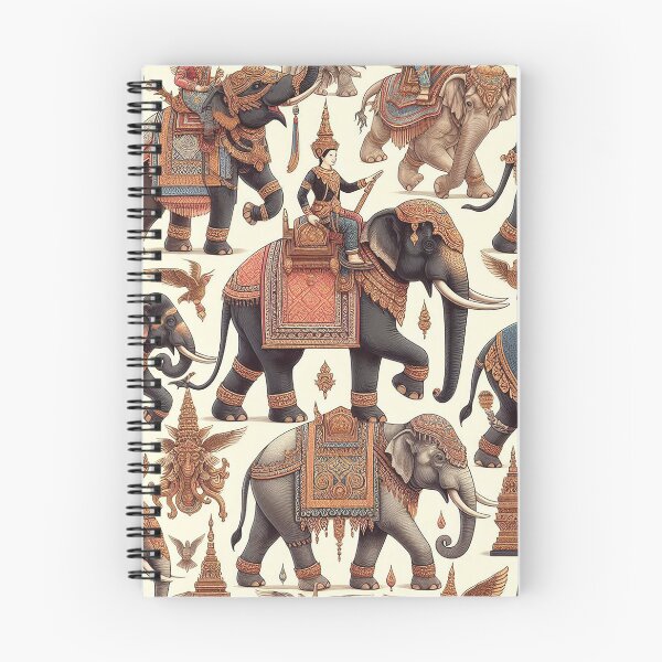 Item preview, The Charm of Elephants & Thai Motifs designed and sold by Vanich-Panich.