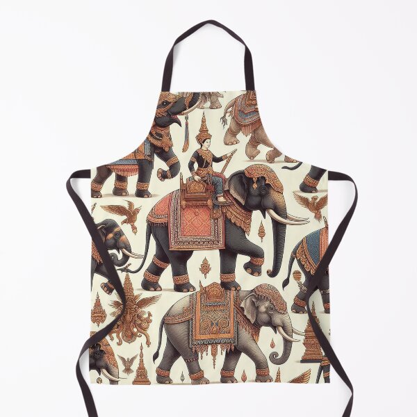 Item preview, The Charm of Elephants & Thai Motifs designed and sold by Vanich-Panich.