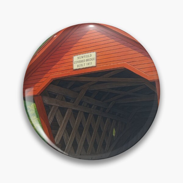 Item preview, The Historic Newfield Covered Bridge designed and sold by Takeda-art.