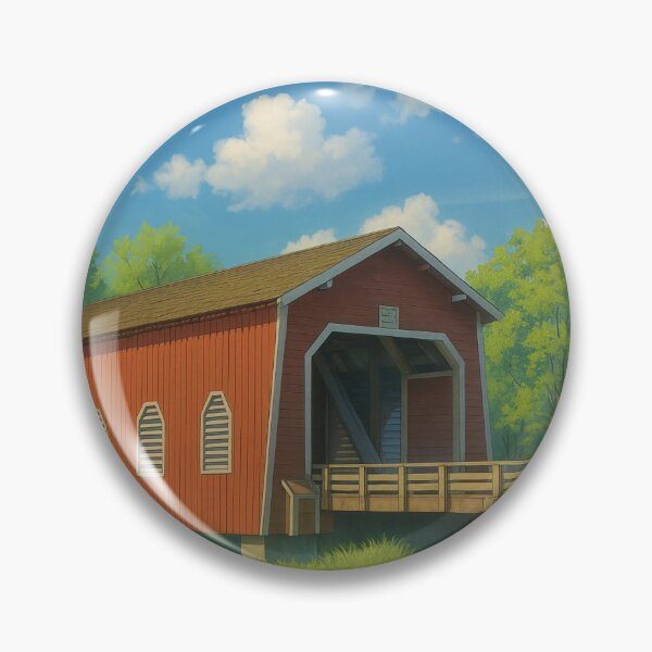 Item preview, The Historic Shimanek Covered Bridge designed and sold by Takeda-art.