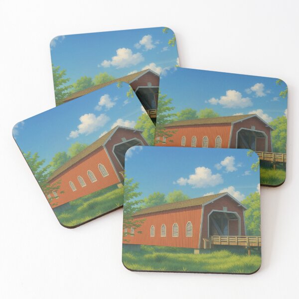 Item preview, The Historic Shimanek Covered Bridge designed and sold by Takeda-art.
