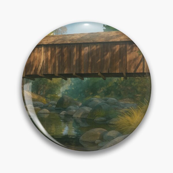 Item preview, The Historic Wawona Covered Bridge designed and sold by Takeda-art.