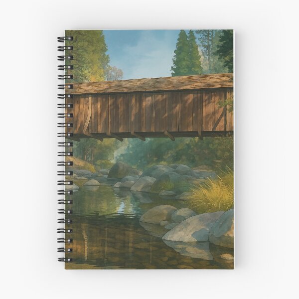 Item preview, The Historic Wawona Covered Bridge designed and sold by Takeda-art.