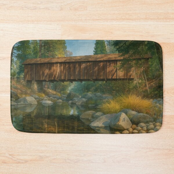 Item preview, The Historic Wawona Covered Bridge designed and sold by Takeda-art.