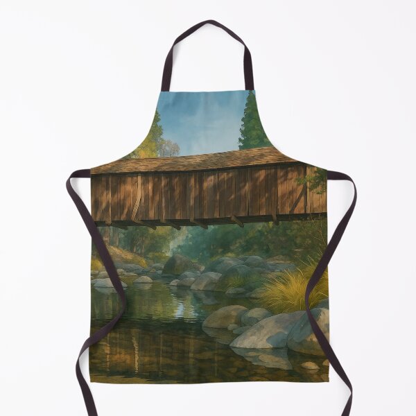 Item preview, The Historic Wawona Covered Bridge designed and sold by Takeda-art.