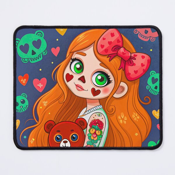 Item preview, Sweetheart Skully Girl designed and sold by JAMESAMORN.