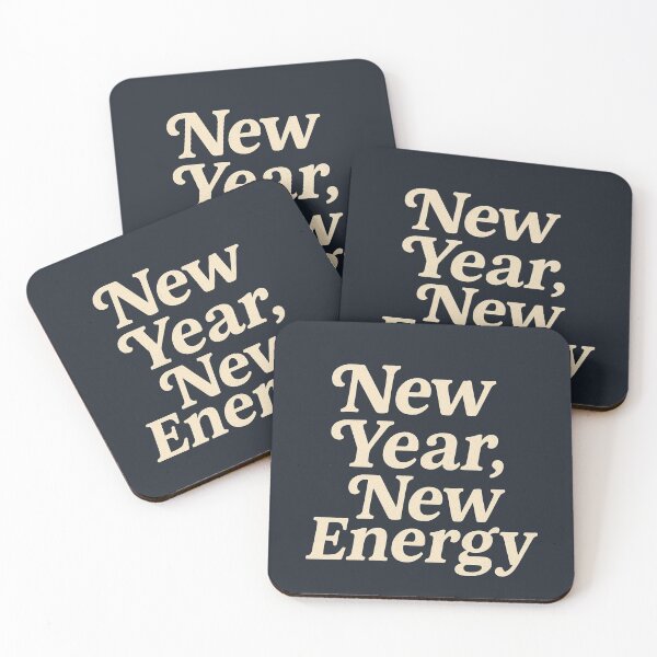 Item preview, New Year New Energy – Motivational Quote Design designed and sold by Sadia  Jannat.
