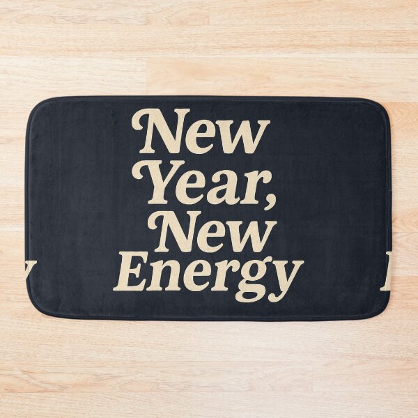 Item preview, New Year New Energy – Motivational Quote Design designed and sold by Sadia  Jannat.