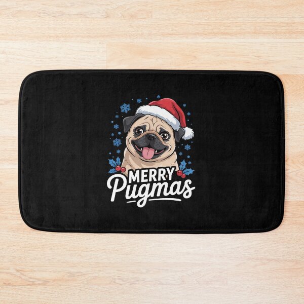 Item preview, Womens Merry pugmas santa christmas pug  designed and sold by EllinoKlemo.