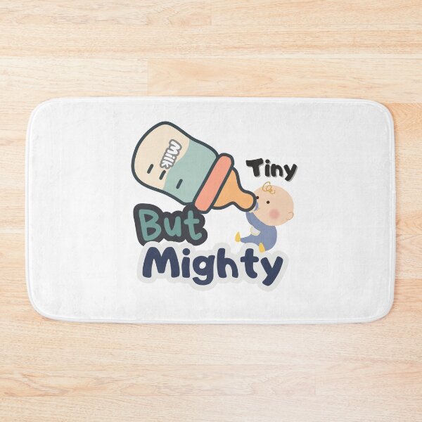 Item preview, Tiny But Mighty – Cute Baby Quote Design designed and sold by CielaNoir.
