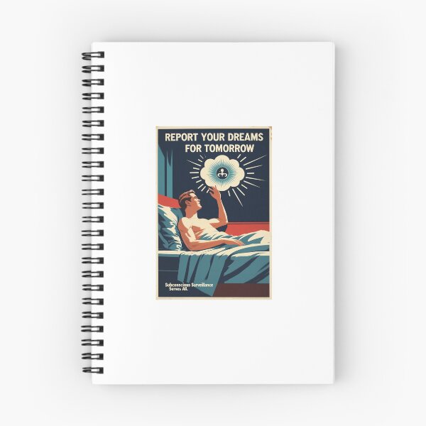 Item preview, Report Your Dreams For Tomorrow designed and sold by PictorialWhimsy.