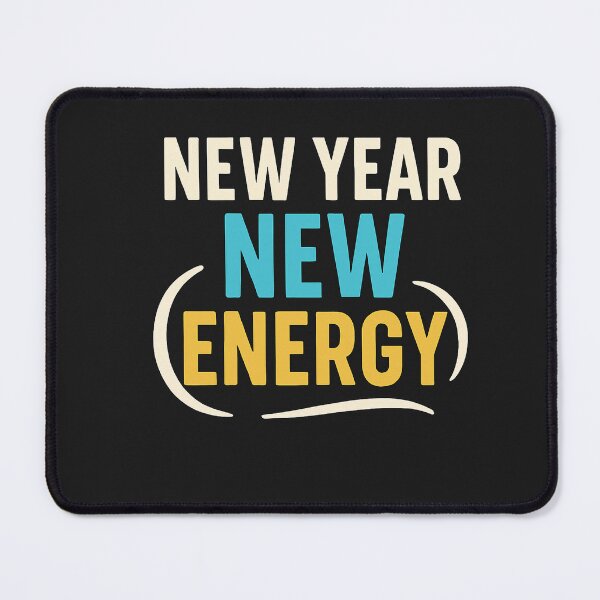 Item preview, New Year New Energy – Motivational Quote Design designed and sold by Sadia  Jannat.