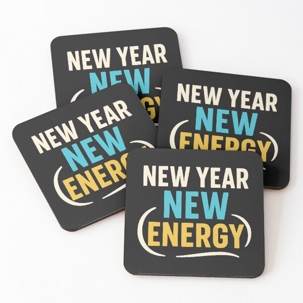 Item preview, New Year New Energy – Motivational Quote Design designed and sold by Sadia  Jannat.