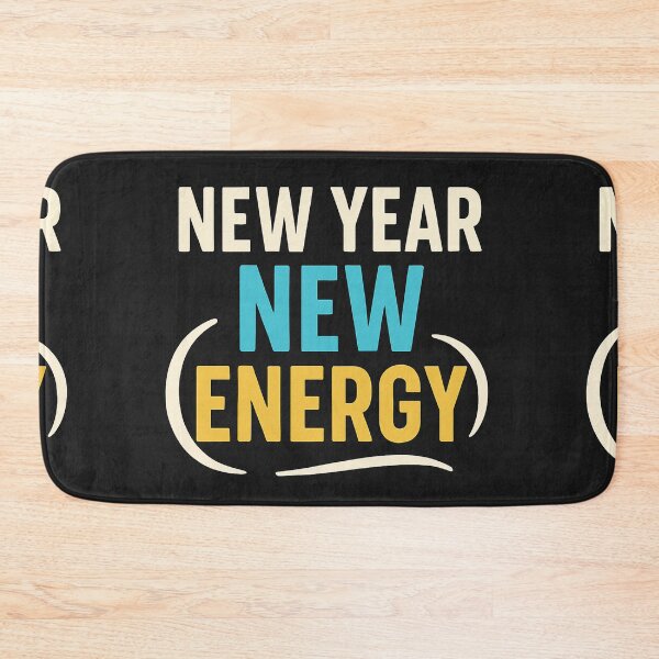 Item preview, New Year New Energy – Motivational Quote Design designed and sold by Sadia  Jannat.