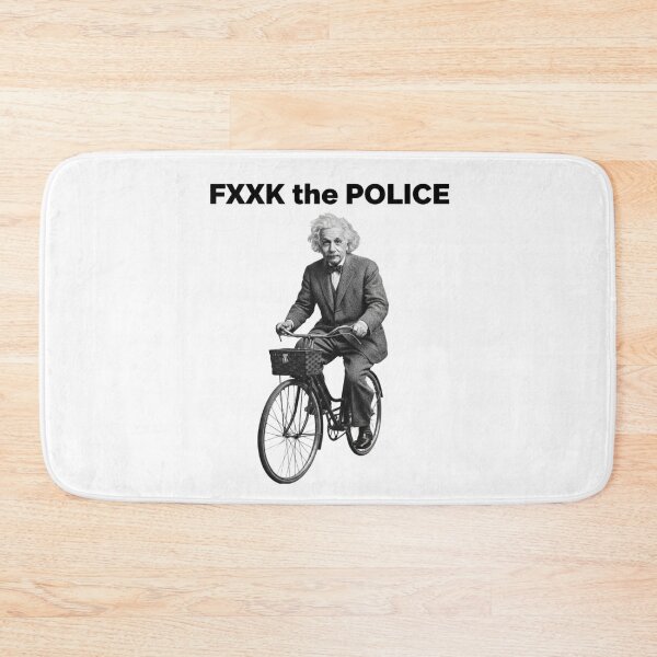 Item preview, The Police, Albert Einstein, retro, meme, funnyfits70, Humor, Funny, retro, vintages, funny quotes, animal humor, designed and sold by FunnyFits70.